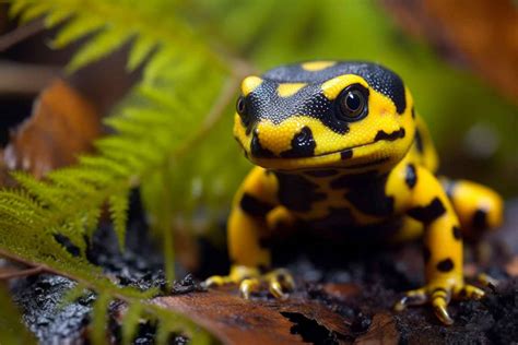  Fire Salamander - A Miniature Dragon That Doesn't Breathe Fire But Thrives in Damp Forests!